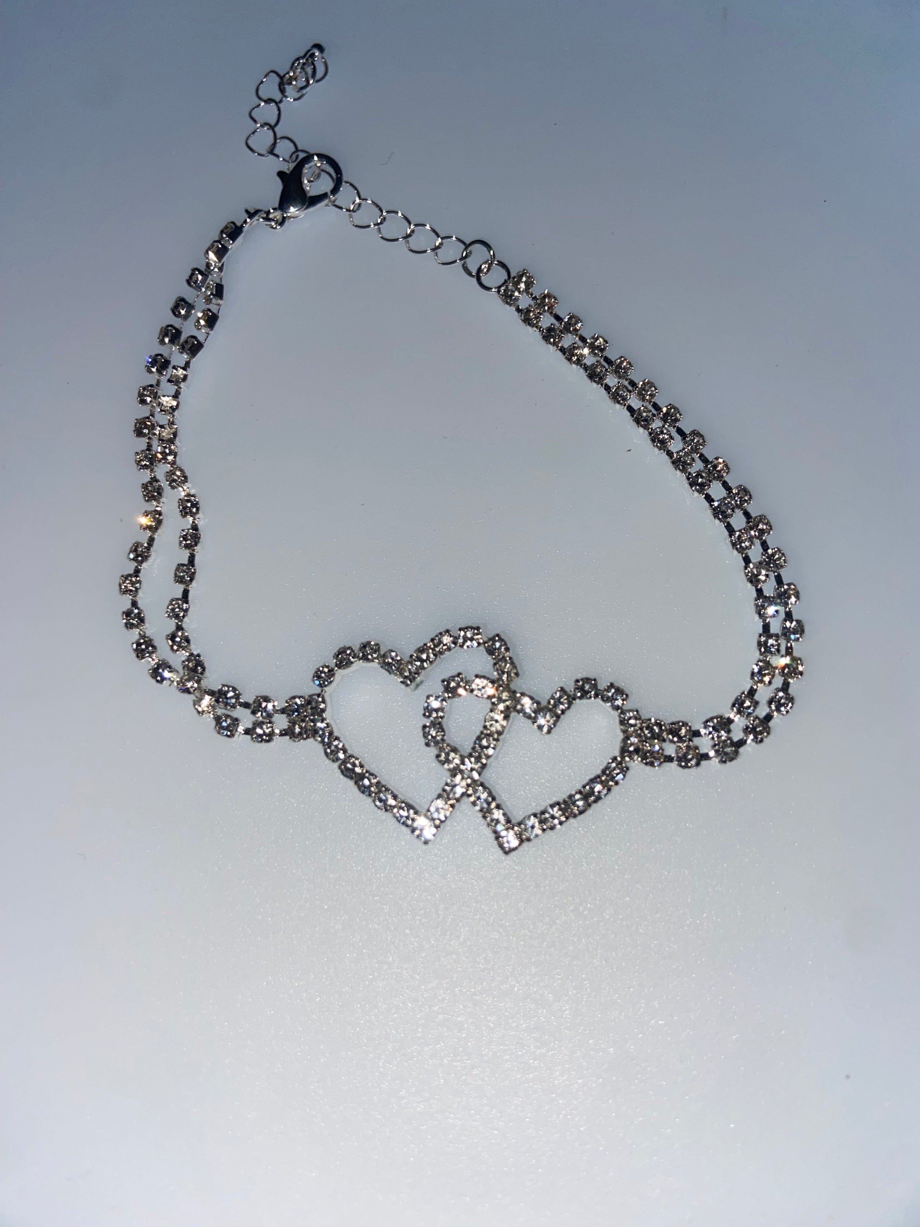 Heart ankle bracelet