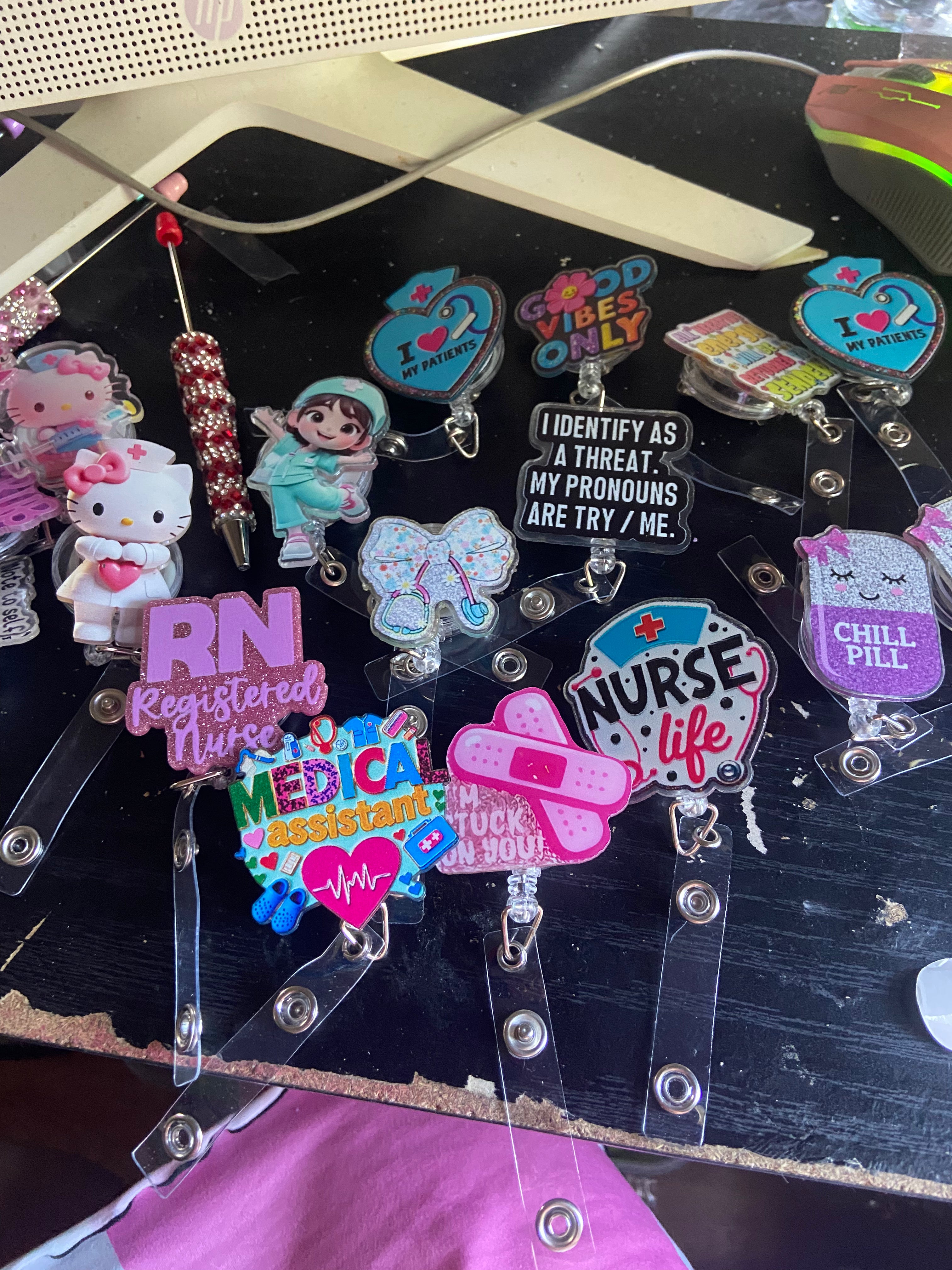 Badge reels