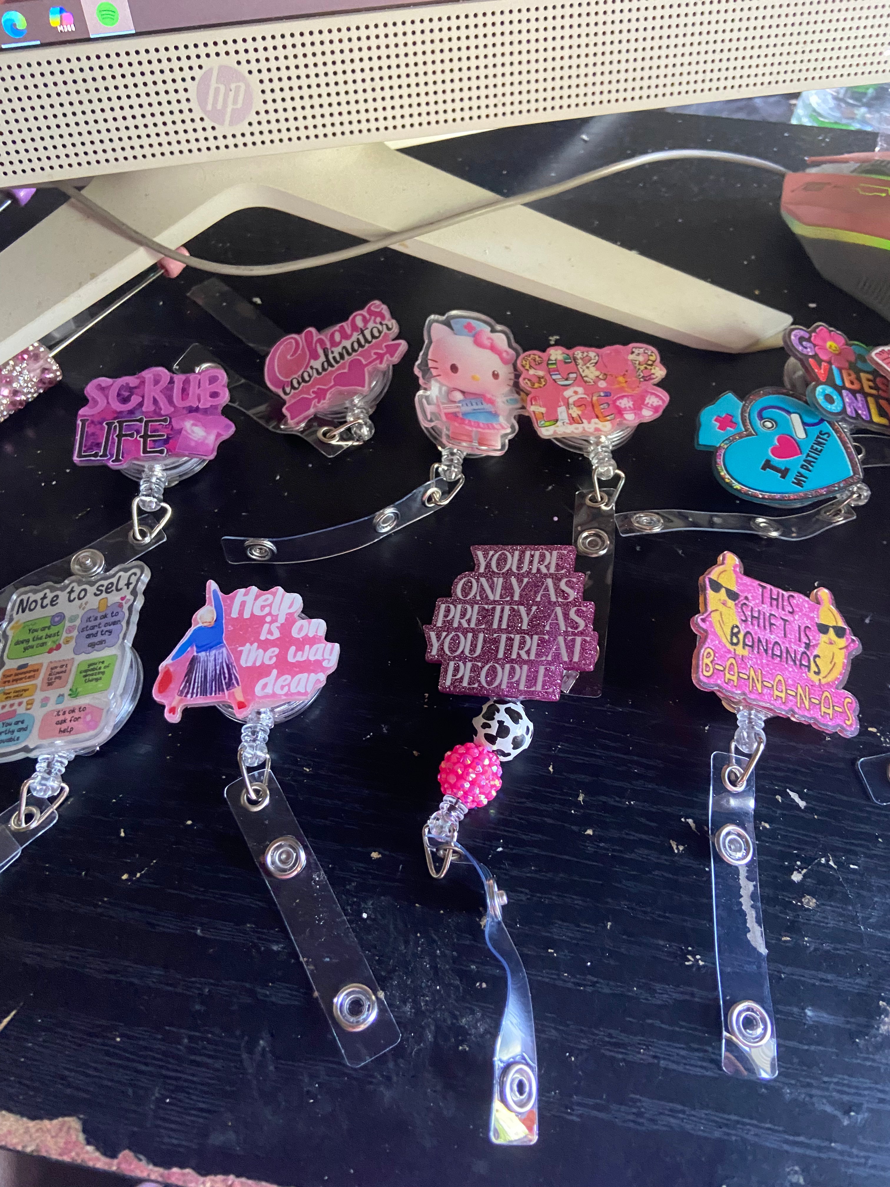 Badge reels