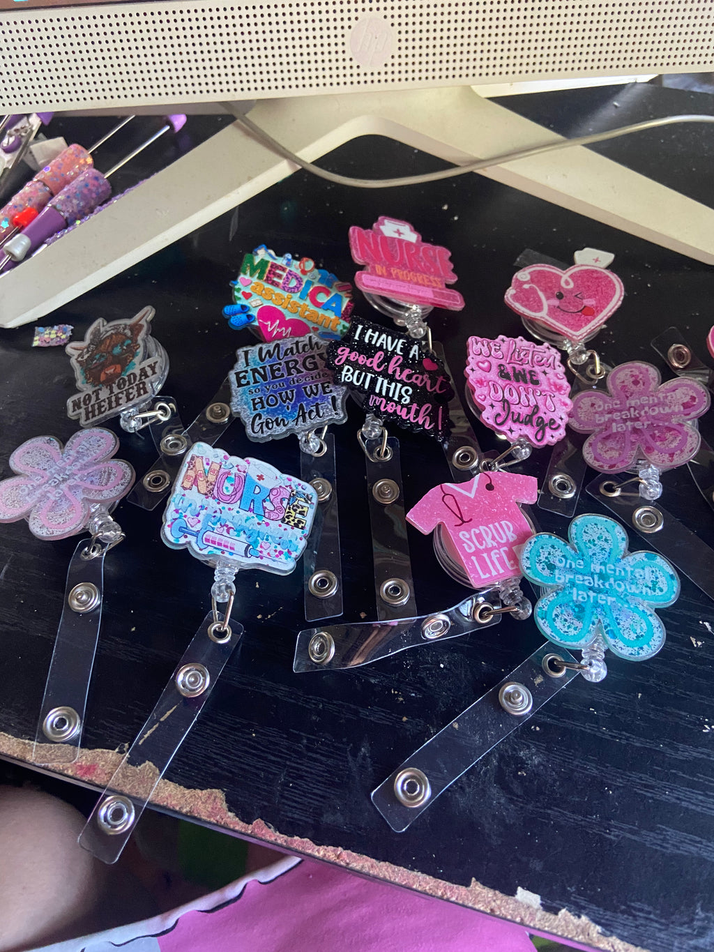 Badge reels