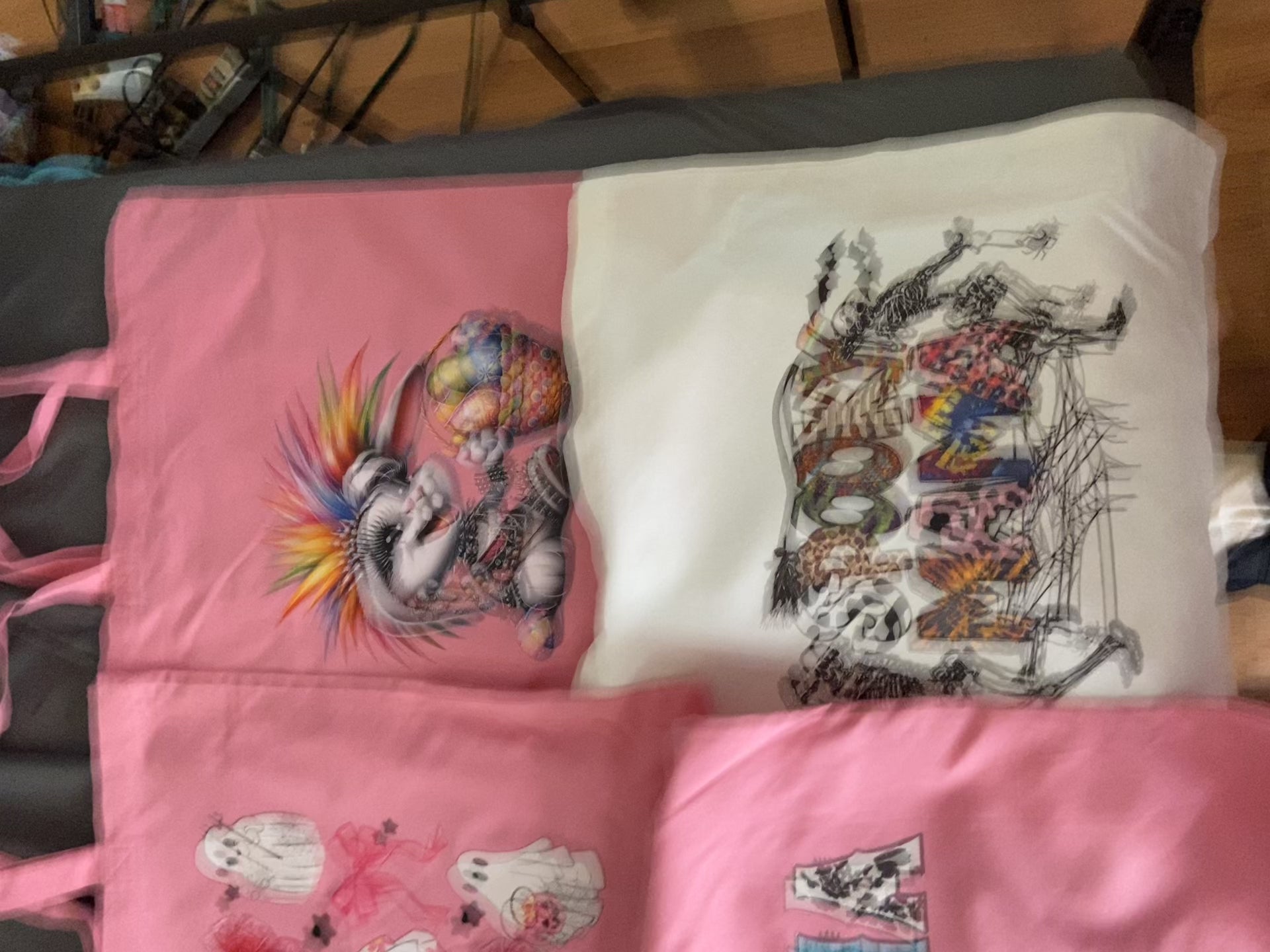 Premade tote bags
